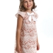 Платье для девочек Mini Maxi, модель 7898, цвет мультиколор/терракот