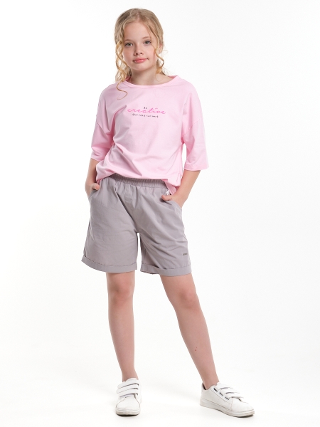 Костюм для девочек Mini Maxi, модель 7889/7896, цвет розовый - Комплекты летние