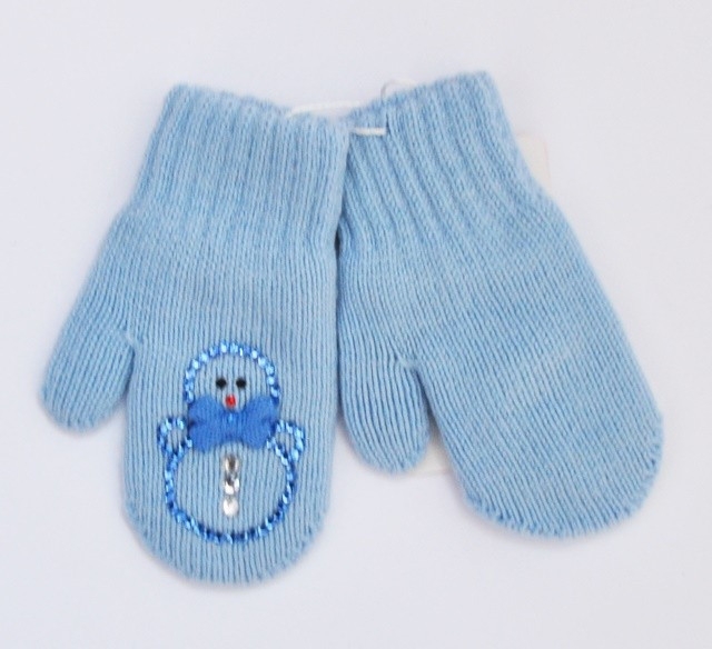 Варежки детские двойные - Варежки