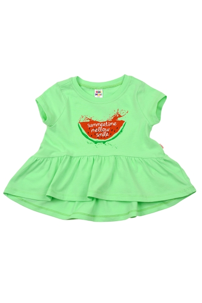 Туника для девочек Mini Maxi, модель 3422, цвет зеленый - Туники для девочек