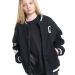 Бомбер для девочек Mini Maxi, модель 337594, цвет черный