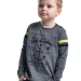 Лонгслив для мальчиков Mini Maxi, модель 3554, цвет графит/меланж