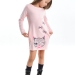 Платье для девочек Mini Maxi, модель 3899, цвет кремовый/розовый