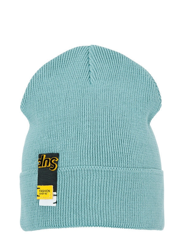 Шапка для мальчика Крутой перец, Миалт серо-голубой, весна-осень - Шапки весна-осень