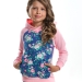 Толстовка для девочек Mini Maxi, модель 2309, цвет розовый