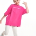 Футболка для девочек Mini Maxi, модель 5171, цвет малиновый