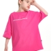 Футболка для девочек Mini Maxi, модель 5171, цвет малиновый