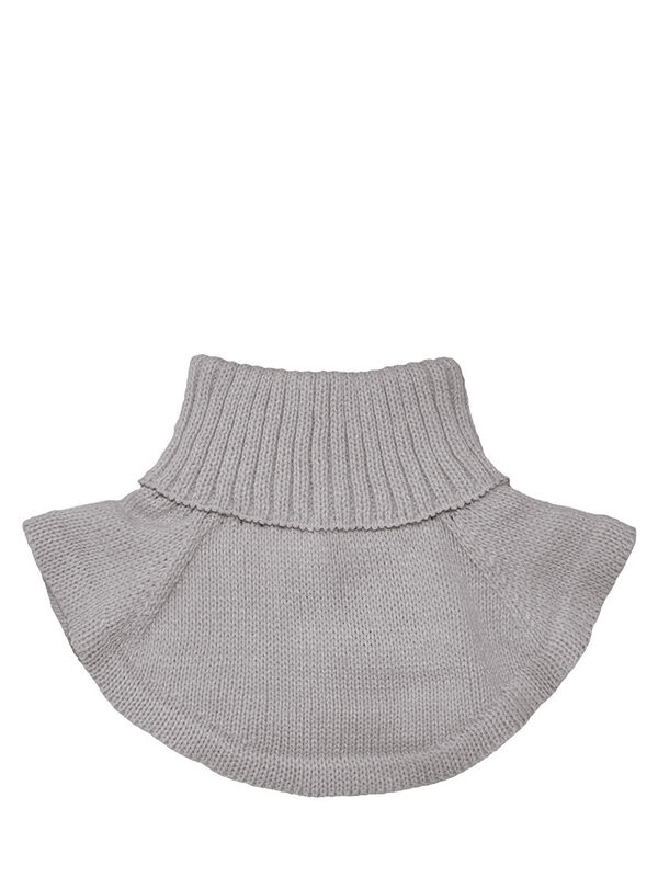 Шарф Манишка Элен, Миалт пепельный, зима-весна-осень - Манишки детские