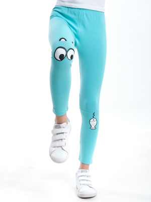 Легинсы для девочек Mini Maxi, модель 4410, цвет бирюзовый