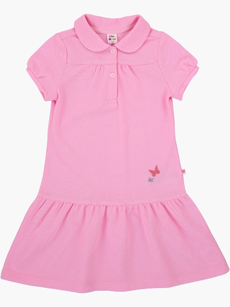 Платье для девочек Mini Maxi, модель 6580, цвет розовый - Платья для девочек с коротким рукавом