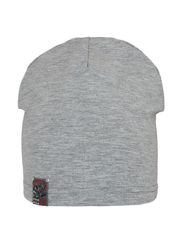 Шапка для мальчика Рейс, Миалт серый/меланж, весна-осень-лето SLMM3 - Шапки весна-осень