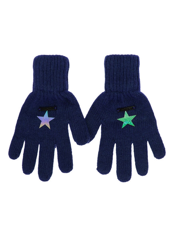 Перчатки для мальчика Альфа, Миалт синий - Перчатки