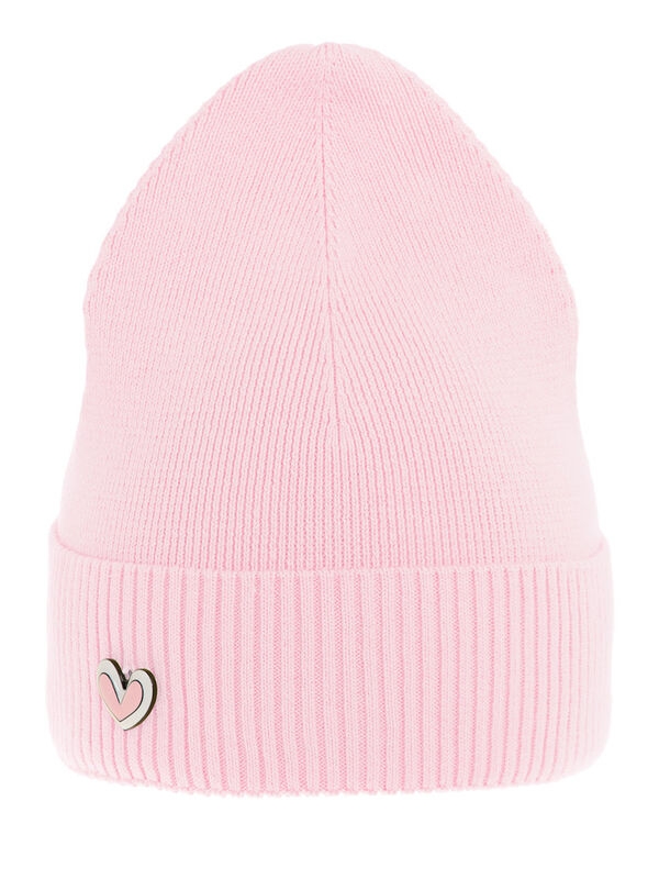 Шапка для девочки Дюна, Миалт бледно-розовый, весна-осень - Для девочек весна-осень