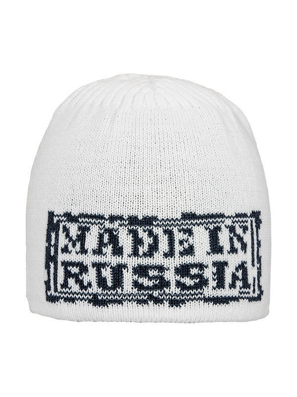 Шапка для мальчика Made in Russia, Миалт молочный, весна-осень - Шапки весна-осень