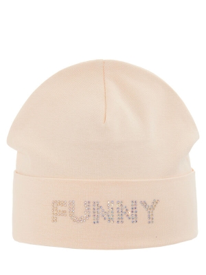 Шапка для девочки Funny, Миалт бледно-коралловый, весна-осень-лето