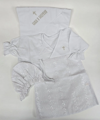 Крестильный комплект для девочки