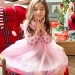 Платье для девочки нарядное БУШОН ST51, цвет розовый