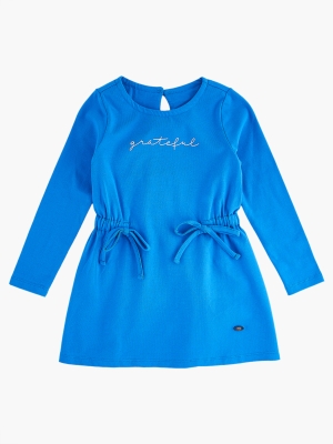 Платье для девочек Mini Maxi, модель 4309, цвет голубой