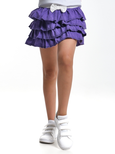 Юбка для девочек Mini Maxi, модель 0739, цвет сиреневый - Юбки для девочек
