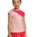 Футболка для девочек Mini Maxi, модель 3228, цвет кремовый/розовый