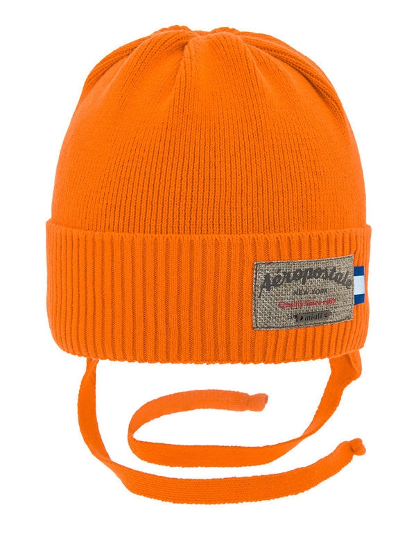 Шапка для мальчика Спутник, Миалт ярко-оранжевый - Шапки весна-осень