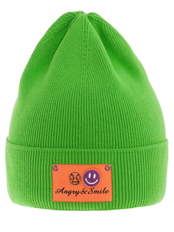 Шапка для мальчика Зумер, Миалт салатовый, весна-осень - Шапки весна-осень