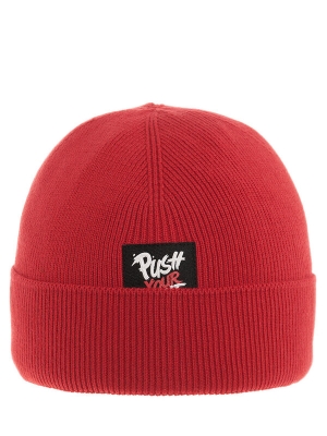 Шапка для мальчика Push, Миалт красный, весна-осень
