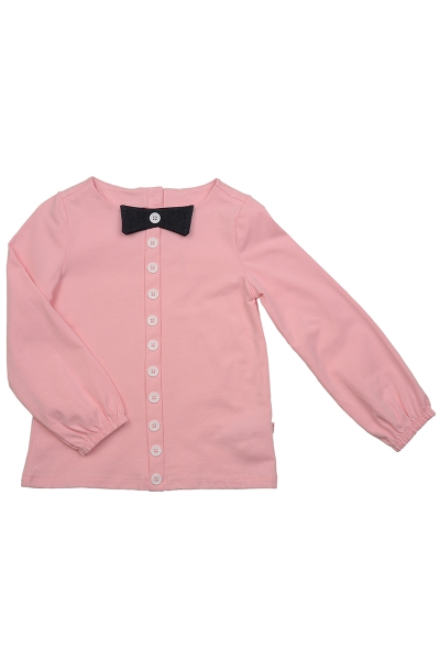 Блузка для девочек Mini Maxi, модель 1288, цвет розовый - Блузки с длинным рукавом / текстиль