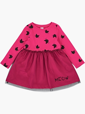 Платье для девочек Mini Maxi, модель 7356, цвет малиновый