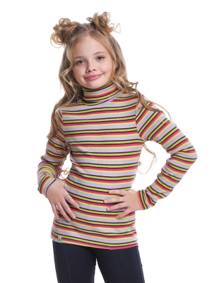 Водолазка для девочек Mini Maxi, модель 0281, цвет розовый