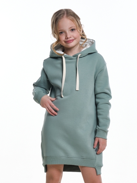 Платье для девочек Mini Maxi, модель 7505, цвет мятный - Платья для девочек с длинным рукавом