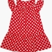 Платье для девочек Mini Maxi, модель 7180, цвет красный/мультиколор