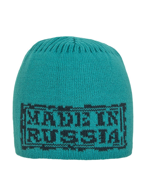 Шапка для мальчика Made in Russia, Миалт бирюзовый, весна-осень - Шапки весна-осень