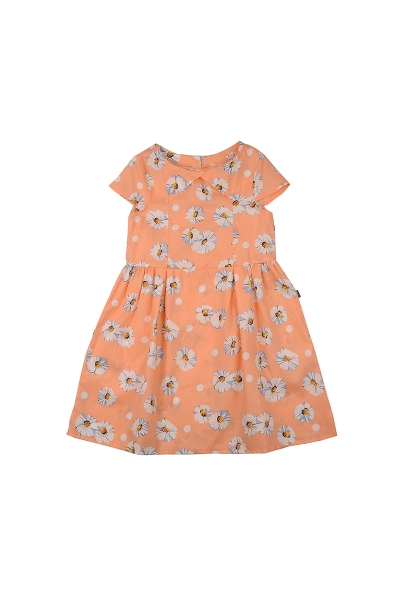 Платье для девочек Mini Maxi, модель 4407, цвет кремовый - Платья для девочек с коротким рукавом