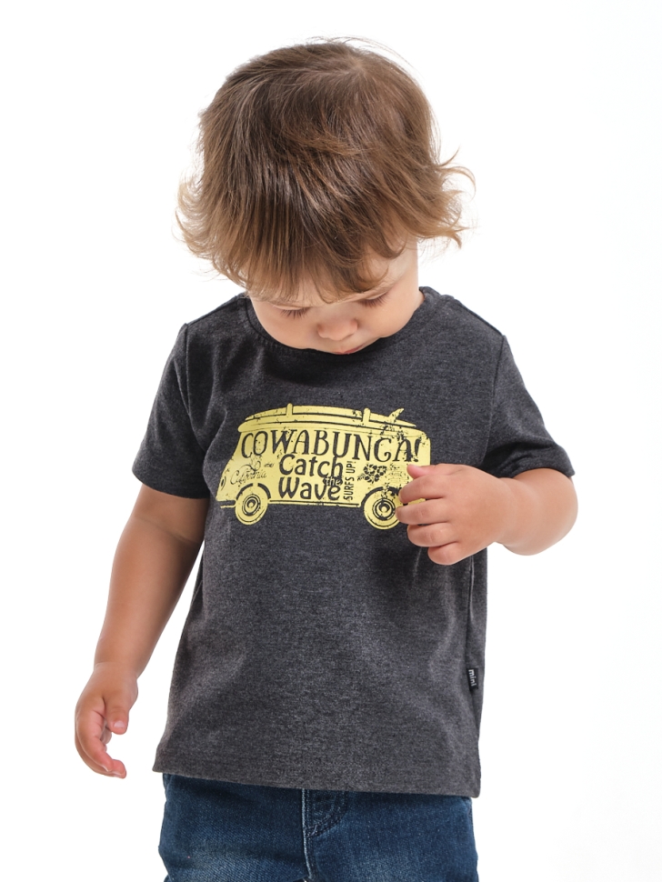 Футболка для мальчиков Mini Maxi, модель 4151, цвет черный - Футболки для мальчиков