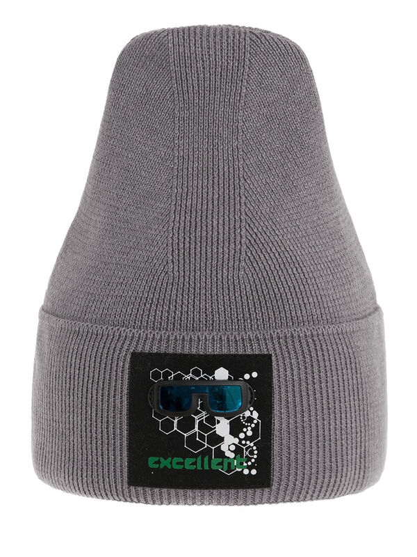 Шапка Молекула, Миалт темно-серый, весна-осень - Шапки весна-осень