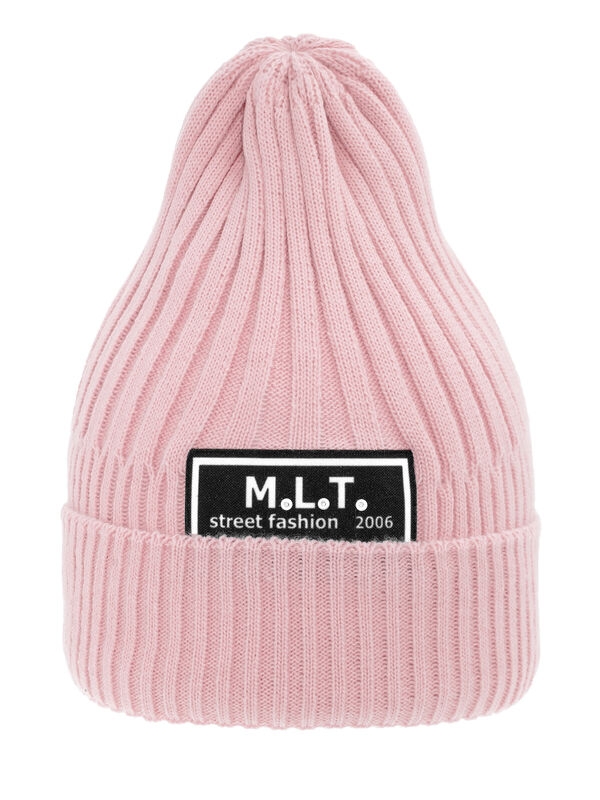 Шапка M.L.T, Миалт пудровый, весна-осень - Для девочек весна-осень