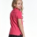 Футболка-поло для девочек Mini Maxi, модель 0366, цвет малиновый