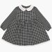 Платье для девочек Mini Maxi, модель 7784, цвет черный/белый/клетка
