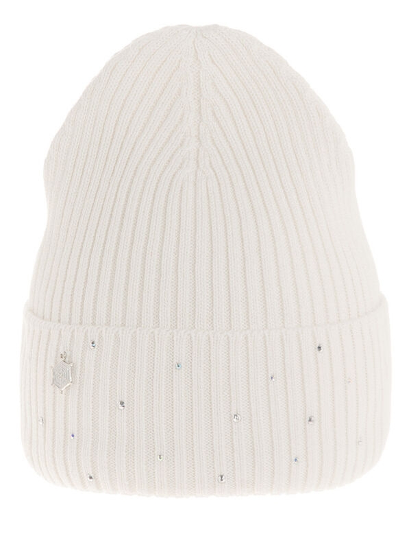 Шапка для девочки Ловушка, Миалт белый, весна-осень - Для девочек весна-осень