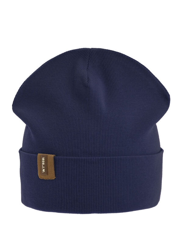 Шапка для мальчика Рельеф, Миалт темно-синий, лето - Шапки весна-осень