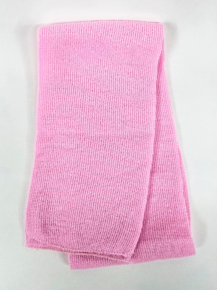 Шарф детский CWZ 03 (3) розовый - Манишки детские
