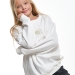 Свитшот для девочек Mini Maxi, модель 337472, цвет белый