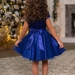 Платье нарядное для девочки Меринда Lila Style, василек
