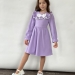 Платье для девочки нарядное БУШОН ST59, цвет сиреневый