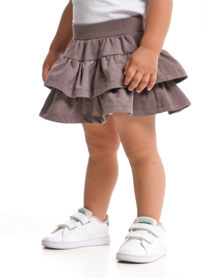 Юбка для девочек Mini Maxi, модель 0416, цвет коричневый