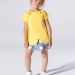 Джемпер для девочек Mini Maxi, модель 1410, цвет желтый