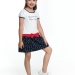 Платье для девочек Mini Maxi, модель 1330, цвет белый/мультиколор