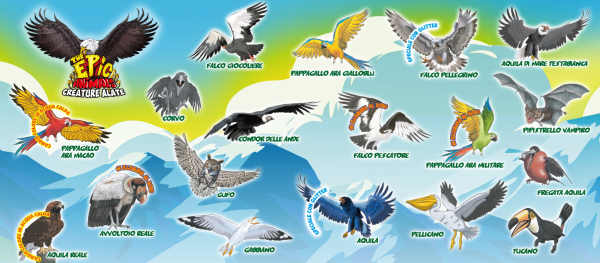 Коллекция Epic Animals Большие Птицы (6 шт) - Большие птицы, Epic Animals