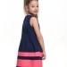 Платье для девочек Mini Maxi, модель 2912, цвет синий